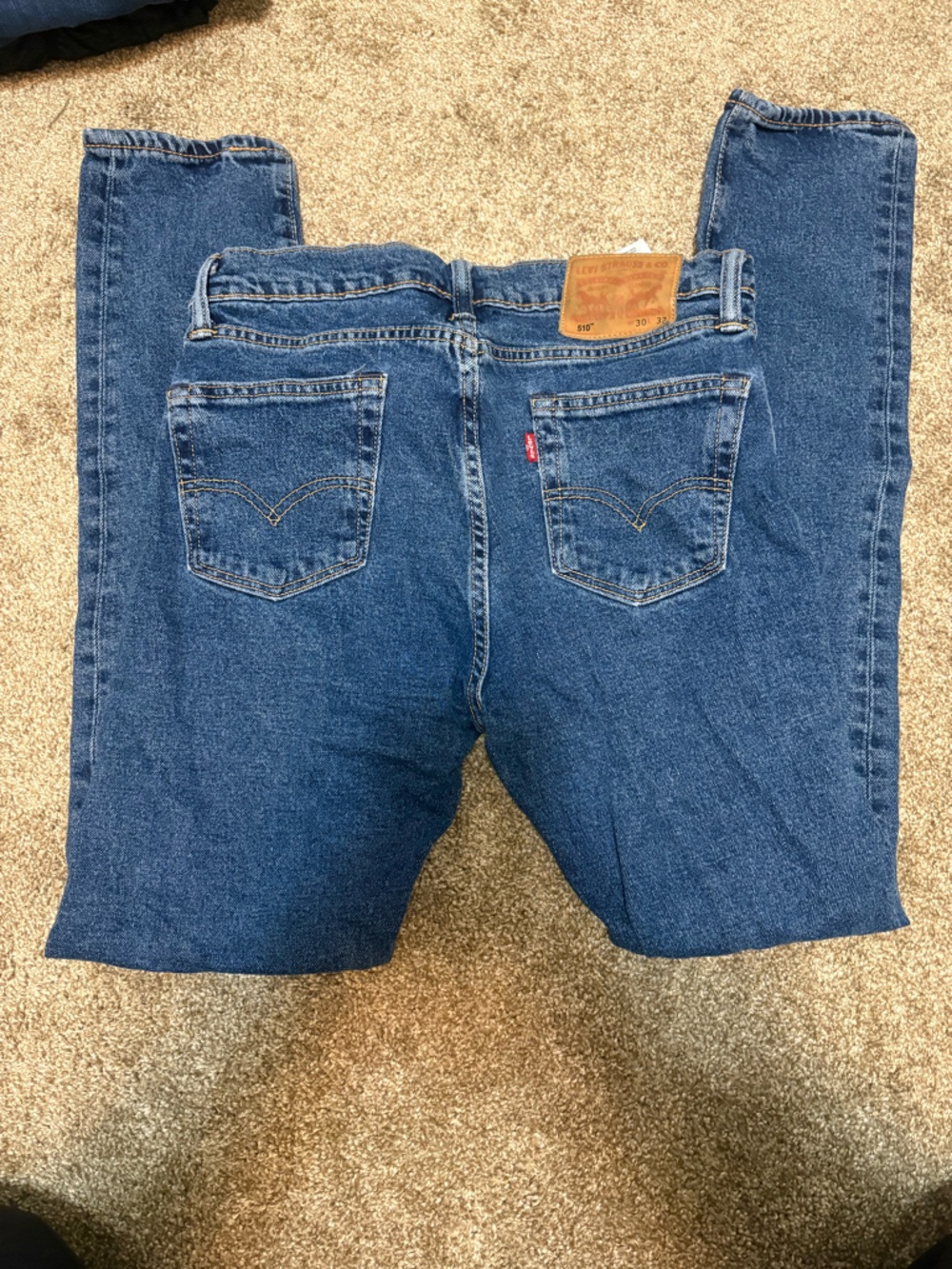 Levi 510 Regular Straight Leg Jeans